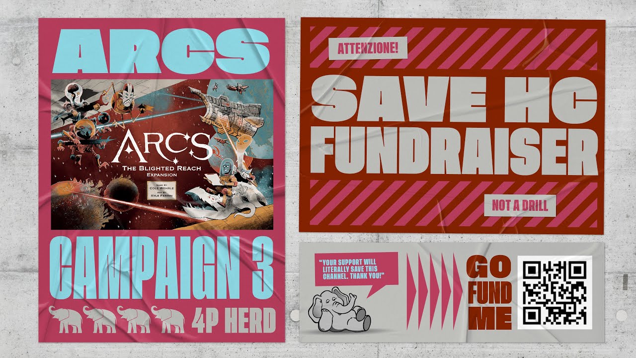 Arcs: The Blighted Reach - Season 2, Game 3 - 4 Player Play-Through by Heavy Cardboard