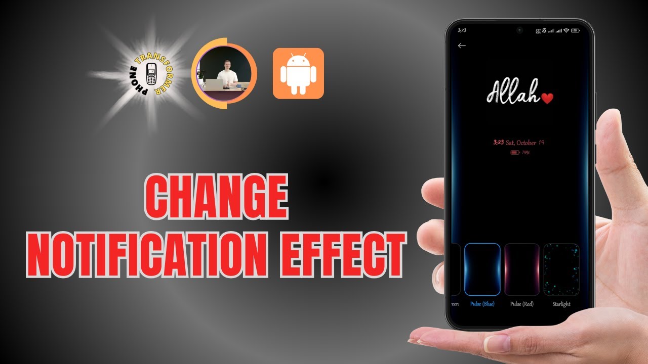 How to Change the Notification Effect on Android - YouTube