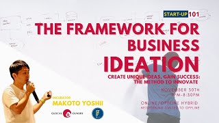 The Framework for Business Ideation: The Method to Innovate | START-UP 101