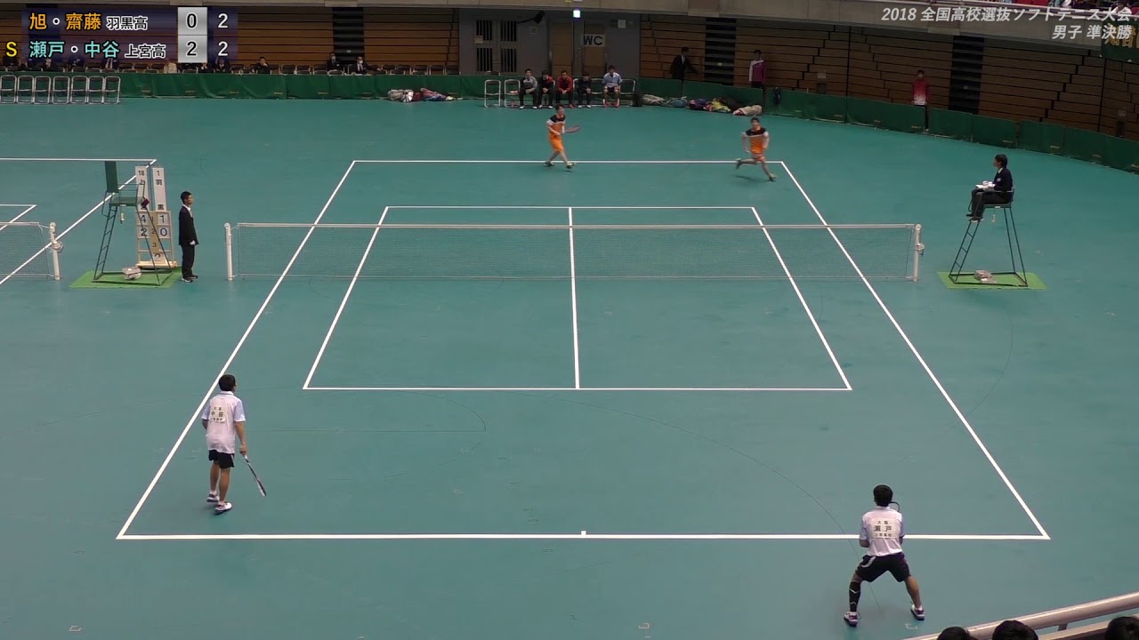 2018 全日本高校選抜ソフトテニス大会 男子 準決勝1-②