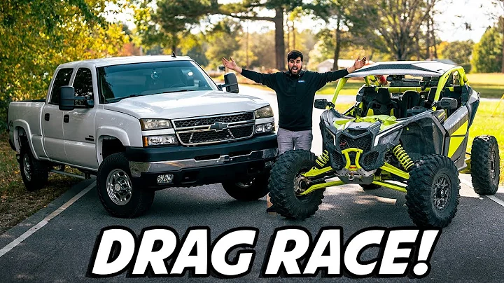 LBZ DURAMAX VS CAN-AM X3 | Whats faster?