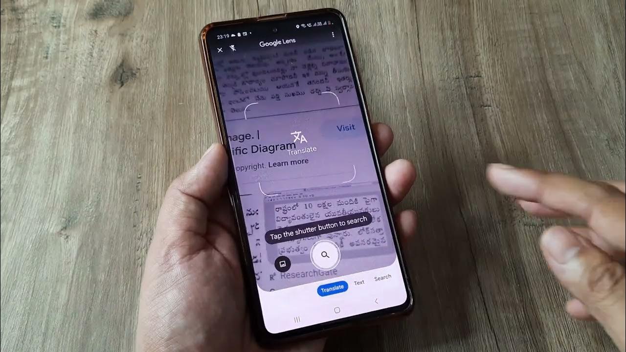 how to use google lens to detect and translate any language translate