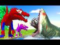 Dinosaurus Jurassic World Dominion: T-rex/ Brachiosaurus/ Skibidi/ Spider-Man/ KingKong/ KingGidorah