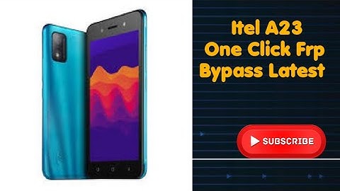 Itel A23 Frp  one Click bypass 100% Switch Technical
