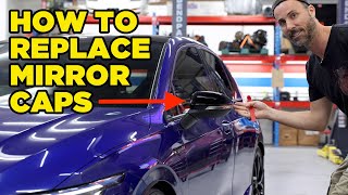 How To Replace Mirror Caps (VW Golf GTI / R)