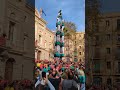 Castellers in Barcelona.  What a great sense of community and family this must build.