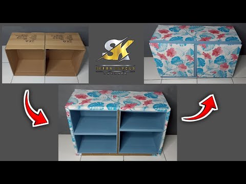 Video: DIY kartonové police: potřebné materiály a nářadí, postup, foto