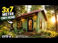 🏡 Tiny but Perfect! 3x7 Meter Cozy Tiny House Tour