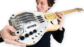 ... this custom bass guitar for the marble machine x is a 4 string
built on 5 neck, mics (one per string) and today i am a...