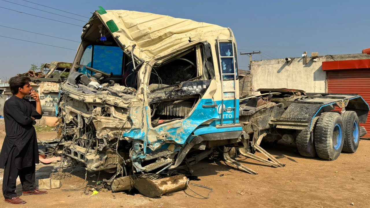 Road Disaster! Truck Accident Leaves Massive Damage || RestoreX Garage