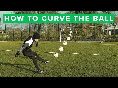 How to curve the ball | Learn bending free kick