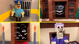 Lego Grumpy Gran Vs Barrys Prison Vs Doors Eyes Vs Doors Jack