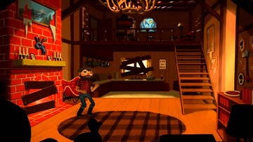 Broken Age Act 1 Vella FULL Walkthrough & iOS iPhone 5 Gameplay (Double Fine)