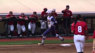 Sahvanna Jaquish hits her 14th home run of the season
