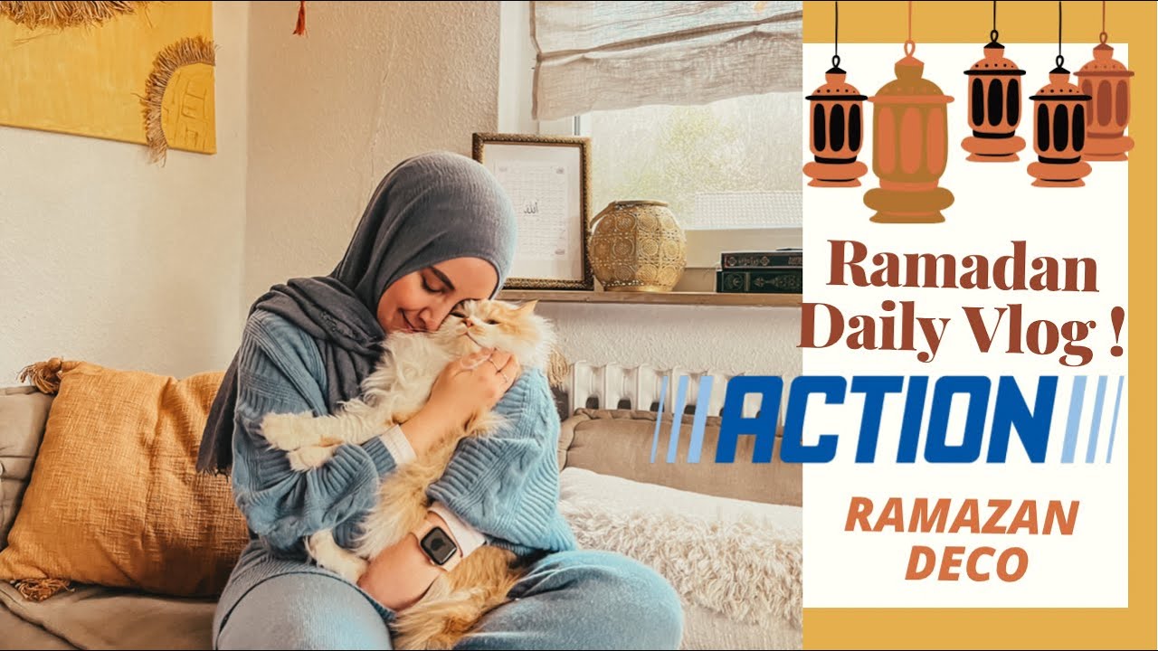 RAMADAN Deko, Ramadan Daily Vlog #2, mit Action Artikel bastel