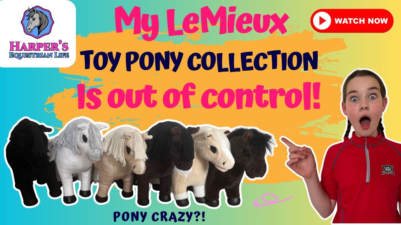 My LeMieux Toy Pony Collection Is OUT OF CONTROL?! 🐴 Meet The Herd 💕