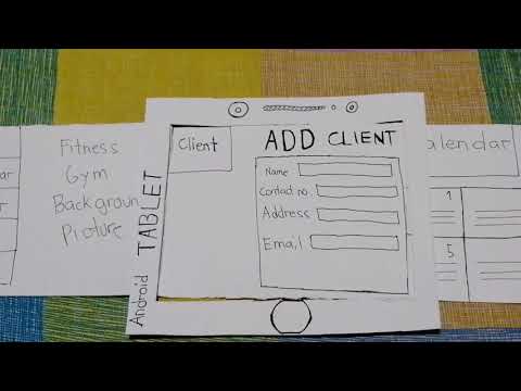 SPUP FITNESS GYM REGISTRATION SYSTEM PAPER PROTOTYPE DESIGN / ABUYUAN / DE LEON / BUNAGAN