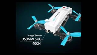 Eachine Racer 180 Tilt Rotor FPV Drone w/ F3 6DOF Flight Controller 350mW 5.8G 40CH VTX 1000TVL