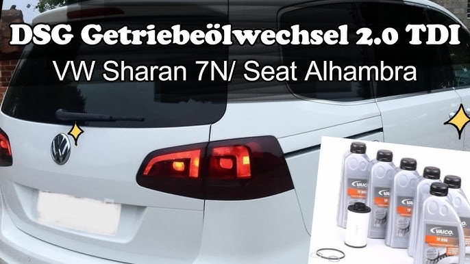 VW Sharan 7N 2.0TDI Inspektion Service - Ölwechsel + alle Filter