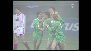 04/11/1987 WERDER BREMEN v SPARTAK MOSCOW