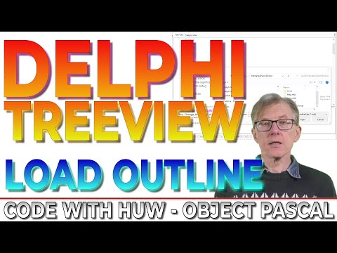 Delphi TreeView Programming: Loading A Tree View and Reconstructing its Data Objects