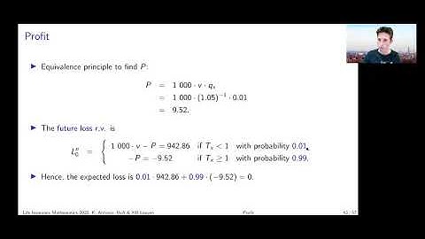 Portfolio percentile premium principle