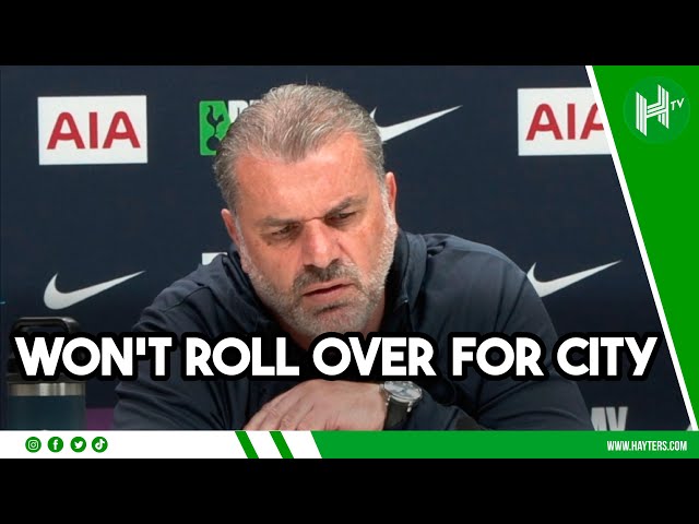 I'm NOT laying down the red carpet for City! | Ange Postecoglou class=
