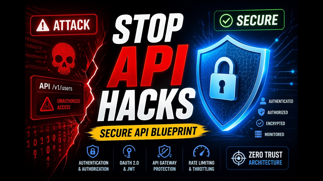 Secure API Blueprint Explained 🔐 | API Security Architecture, OAuth ...