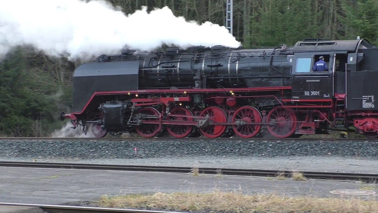 Mit 50 3501 auf Rampen durch das Sauerland