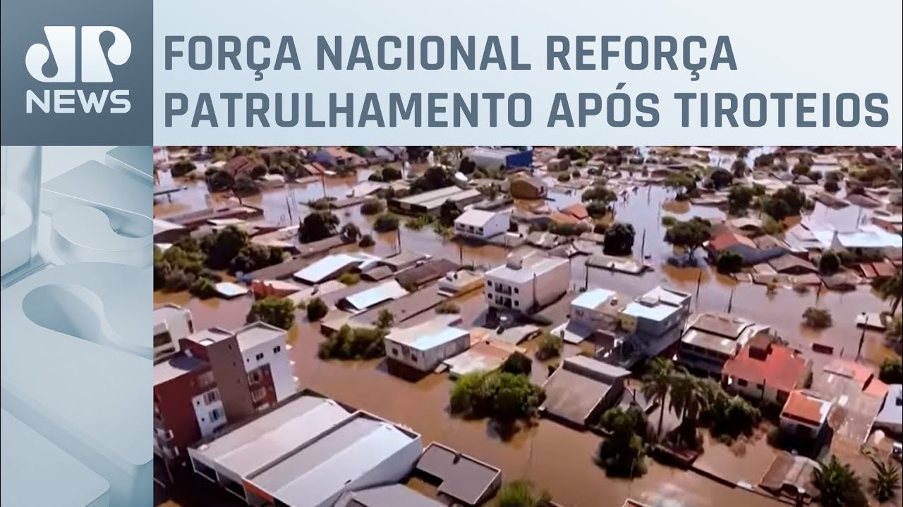 Canoas (RS) sofre com falta de água e saques - YouTube