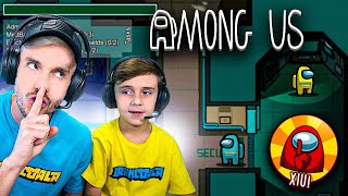 AMONG US COM BRANCOALA E MARCOS - Família Brancoala Games AmongUs Impostor