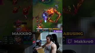 MAKKRO CAUGHT BUG ABUSING