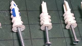 E-Z Anchor Drywall Anchors | Self Drilling, OOK Picture Hanging Screw, Driller Toggle Cobra | Test