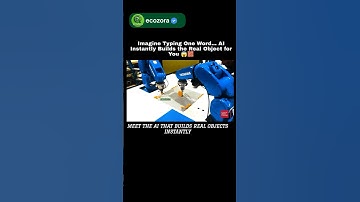 Meet BrickGPT: The AI That Builds Real Objects from Text Prompts🧱😱 #ai #lego #robotics #generativeai