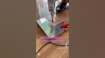 Hàn laser đơn giảm như vậy các bác ạ
