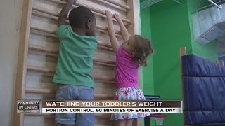 Nutrition and exercise tips to keep your toddler from becoming overweight or obese