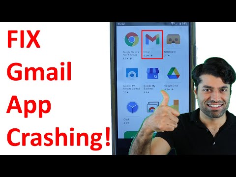 Gmail App Crashing Fix