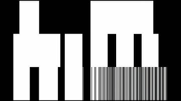 Ryoji Ikeda - Data-Matrix (test pattern for an audio visualizer matrix)