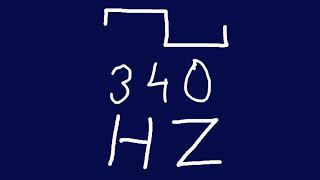 340 hz square