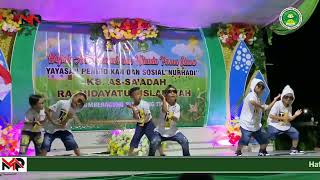 kreasi dance arabic siswa RA Hidayatul Islamiyah Tuban