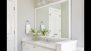 MirrorMate Frame Backsplash Installation - Installing a Mirror Frame