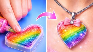 💎EPOKSİ REÇİNE BÜYÜSÜ 🤯✨ | 123 GO! Challenge Denemeniz Gereken Muhteşem DIY El Sanatları