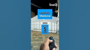 Call/WhatsApp +91 70108 38093 Smart Gate Automation in Madurai | homeIQ Security & Convenience