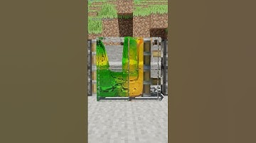 What if you mix a Slime Block and Honey blocks Minecraft, CGI #Shorts