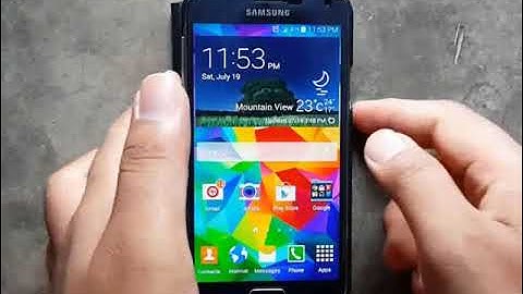Samsung Galaxy S5 : How to Cancel Alarm (Android Phone)