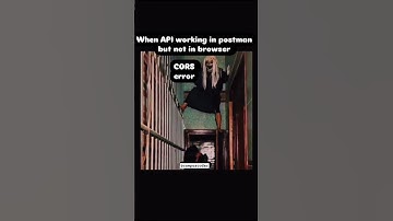 When the CORS error said "Access Denied", but you repliedwith: allow_origin = [