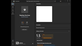 HOW TO FIX XBOX GAME APP GAMING SERVICES *2021 (wont launch game or install ) screenshot 3