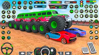 American Monster Trucks Crashing Derby Demolition Stunts Simulator - Android Gameplay. screenshot 5