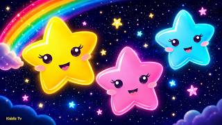 💖Twinkle Twinkle Little Star | Soothing Nursery Rhymes 💤| Baby Sleep Music | Sing Along | Cartoon