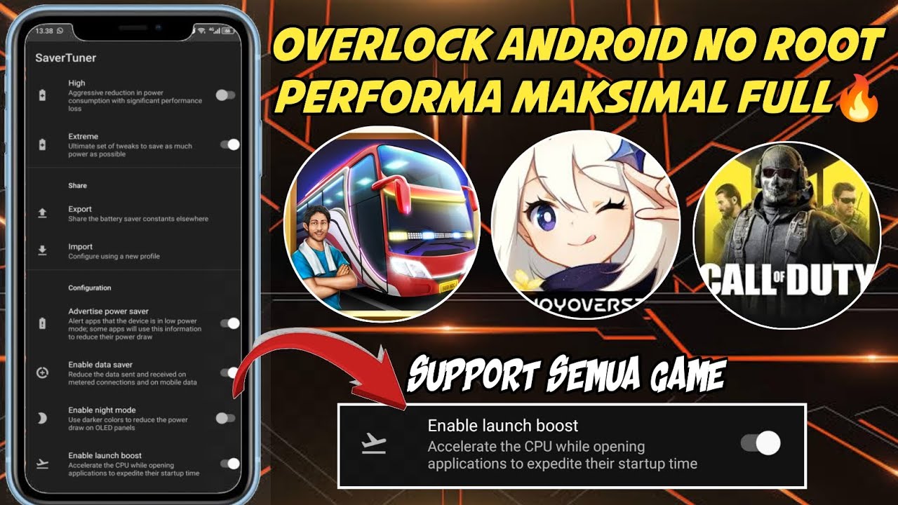 Overlock Performa Android No Root 2024 - Optimalkan Performa Game Tanpa ...